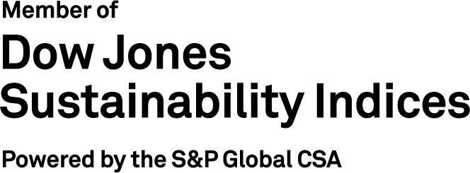 Member of Dow Jones Sustainability Indices